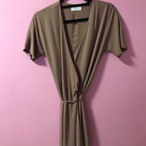 Babaton Wallace Dress in Nutmeg Size XS - Picture 2 of 5